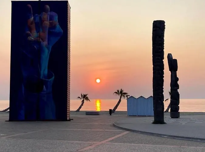 T2 Avec Terrasse, Vue Etang Et Son Coucher De Soleil, A Proximite, Wifi Et Place De Parking Gratuit Que L On Nomme Puesta De Sol アパート